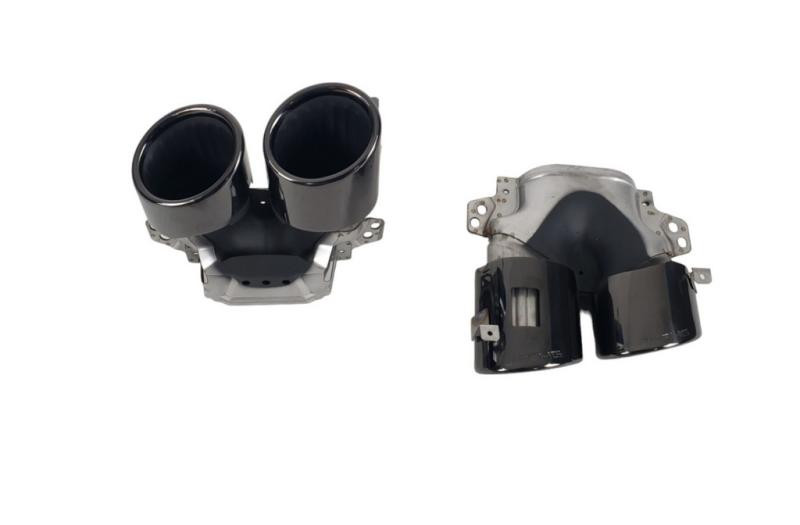 Купить Задний диффузор с насадками Black (дизайн GLE53) для Mercedes GLE W167