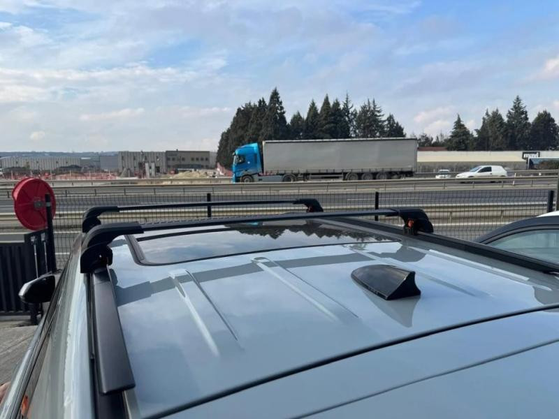 Купить Багажник (поперечины) на интегрированные рейлинги Ecem V2 120 см (2 шт) Серый для Volkswagen Touareg 2018- гг