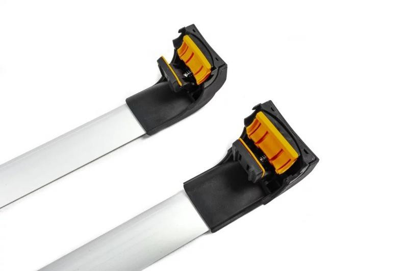 Купить Багажник (поперечины) на интегрированные рейлинги Ecem V2 120 см (2 шт) Черный для Volkswagen Touareg 2018- гг