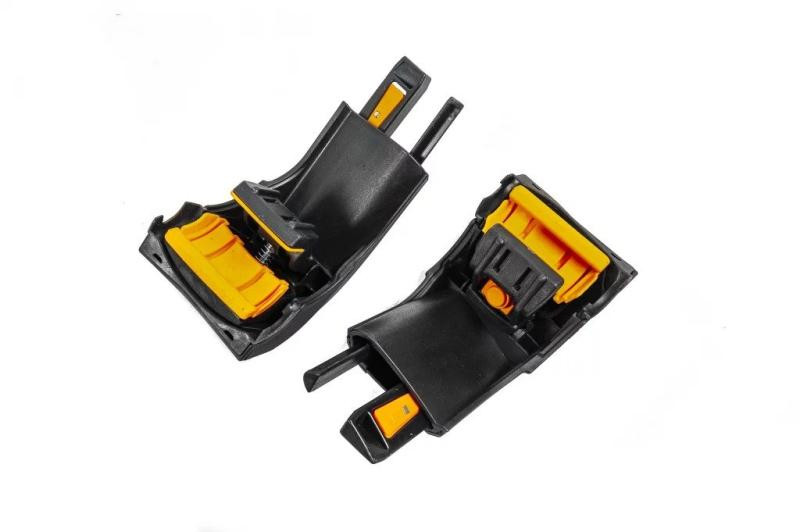 Купить Багажник (поперечины) на интегрированные рейлинги Ecem V2 120 см (2 шт) Черный для Volkswagen Touareg 2018- гг