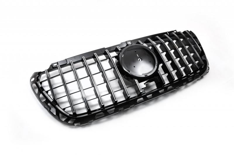 Купити Передня решітка Panamericana GT Chrome Premium V1 Без рамки для Mercedes Sprinter W907/W910 2018- рр
