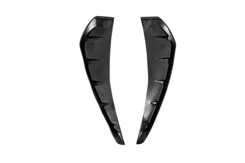 Купити Універсальні вентиляційні накладки на крила тип-E (імітація, 2 шт, гума)
