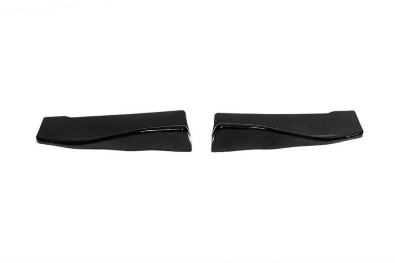 Купить Универсальные Flap накладки на боковые пороги тип-C (2 шт, черный глянец, ABS-пластик)