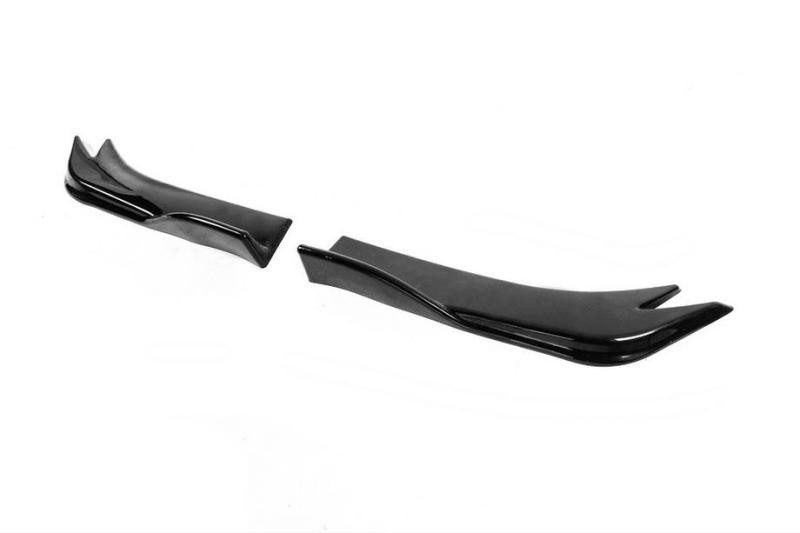 Купить Универсальные Flap накладки на боковые пороги тип-E (2 шт, черный глянец, ABS-пластик)