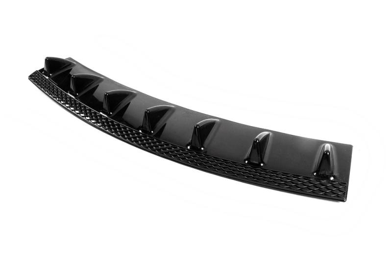 Купити Універсальний задній дифузор тип-A (1шт, чорний глянець, ABS-пластик)