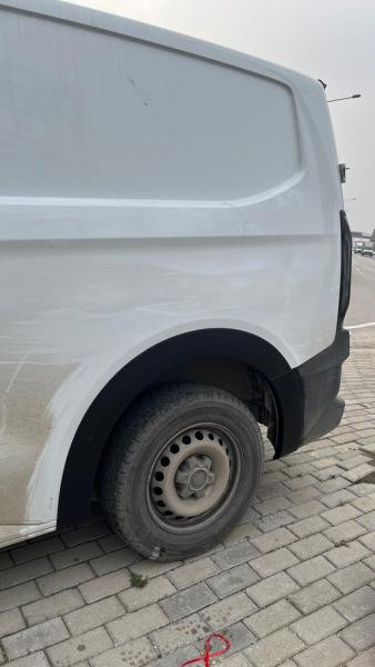 Купить Накладки на арки широкие (4 шт, черные) для Ford Custom 2023- гг