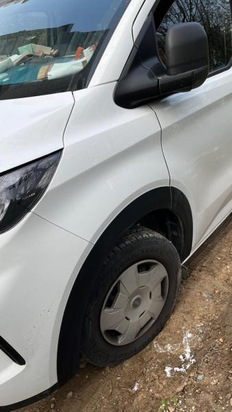 Купить Накладки на арки широкие (4 шт, черные) для Ford Custom 2023- гг