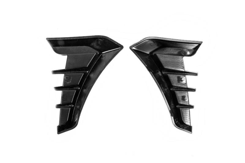 Купити Універсальні вентиляційні накладки на крила тип-D (імітація, 2 шт)