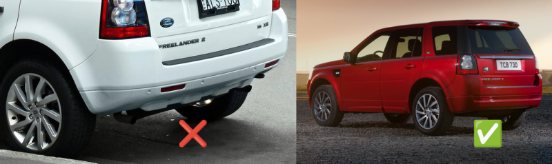 Купити Бризковики Premium (для Sport Edition, 4 шт) для Land Rover Freelander II