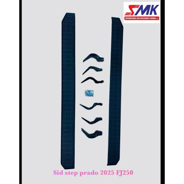 Купить Боковые пороги (2 шт.) для Toyota Land Cruiser Prado 250 2023- гг