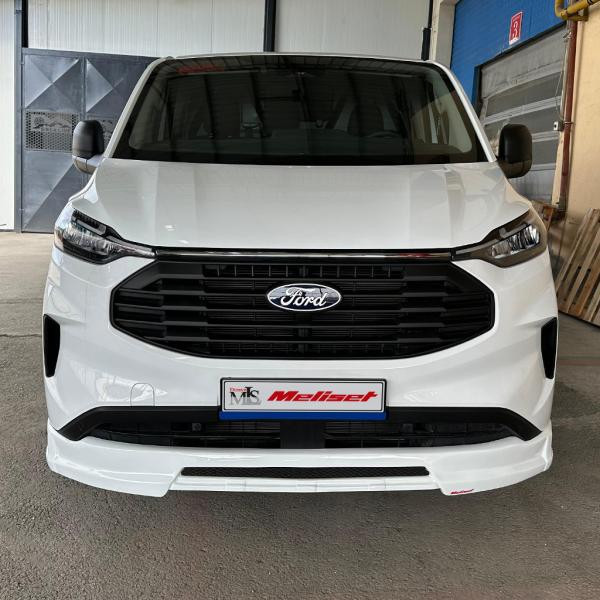 Купить Накладка на передний бампер (под покраску) для Ford Custom 2023- гг