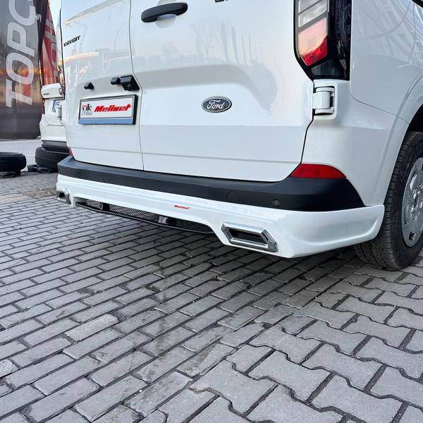 Купить Накладка на задний бампер (под покраску) для Ford Custom 2023- гг