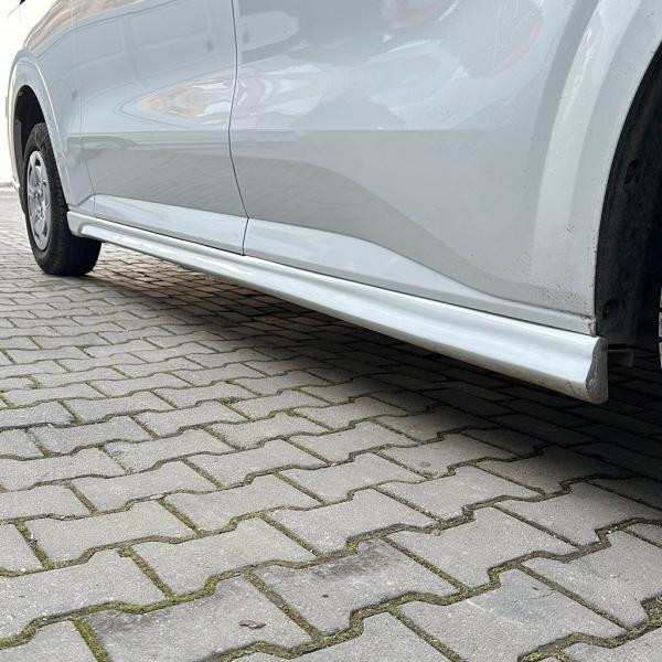 Купити Накладки на пороги (довга база, під фарбування) для Ford Custom 2023- рр