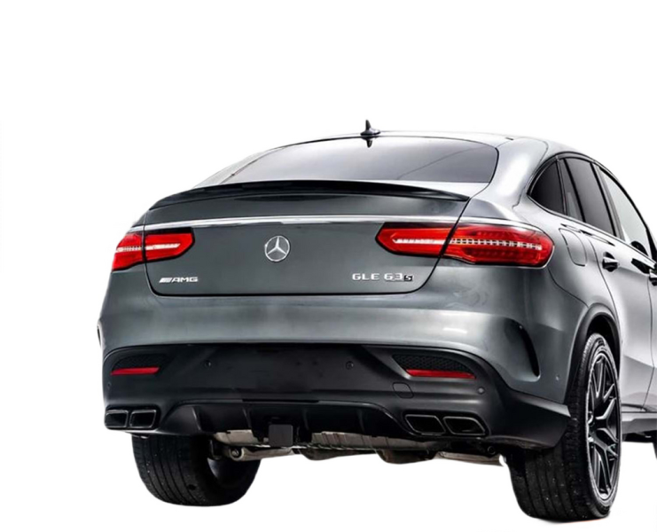 Купити Спойлер DPT (дизайн gle43, чорний глянець) для Mercedes GLE coupe C292 2015-2019 рр