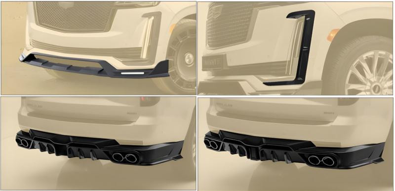 Купити Комплект обвісів MNR Carbon для Cadillac Escalade 2020- рр