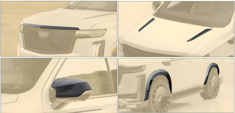 Купити Комплект обвісів MNR Carbon для Cadillac Escalade 2020- рр