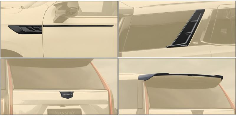 Купити Комплект обвісів MNR Carbon для Cadillac Escalade 2020- рр