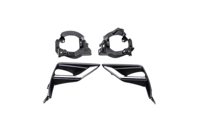 Купить Вставки под противотуманки (2 шт, 2017-2025) для Toyota Land Cruiser Prado 150