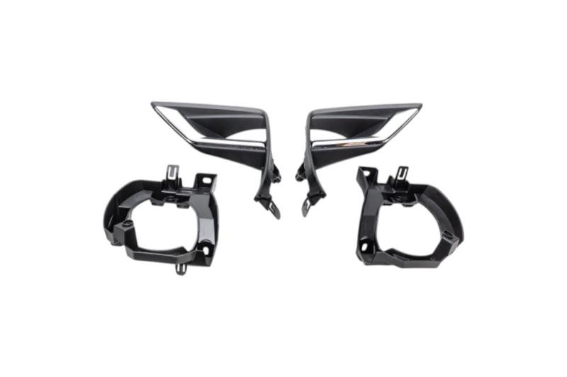 Купить Вставки под противотуманки (2 шт, 2017-2025) для Toyota Land Cruiser Prado 150