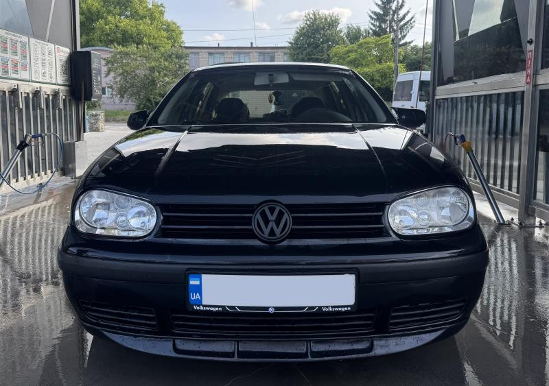 Купить Передняя Lip накладка DPT (черный матовый) для Volkswagen Golf 4