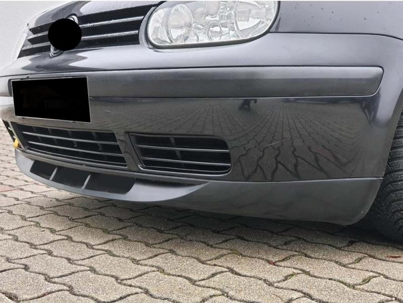 Купить Передняя Lip накладка DPT (черный матовый) для Volkswagen Golf 4