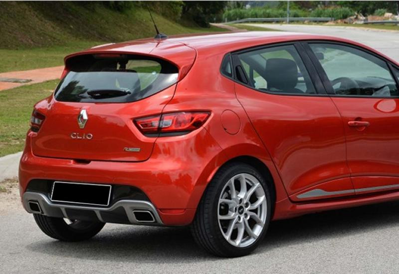 Купить Задний диффузор DPT (для RS, Под покраску) для Renault Clio IV 2012-2019 гг
