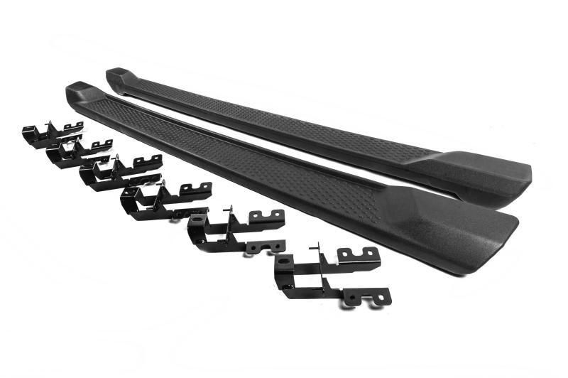 Купити Бокові пороги OEM V2 (для п'ятидверного, 2 шт) для Jeep Wrangler 2018- рр