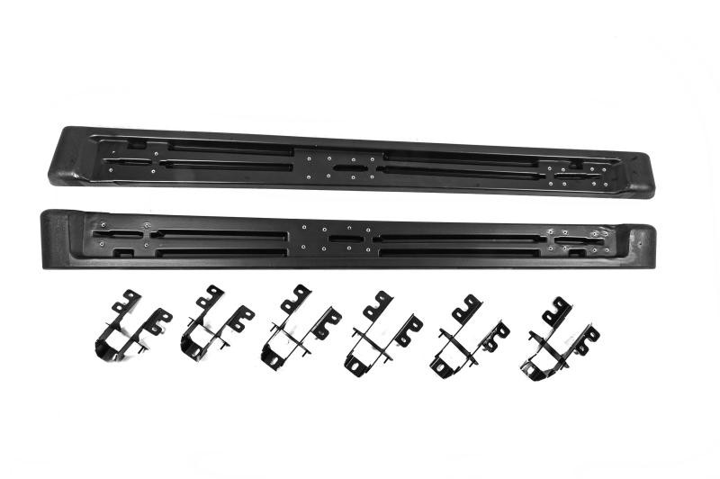 Купити Бокові пороги OEM V2 (для п'ятидверного, 2 шт) для Jeep Wrangler 2018- рр