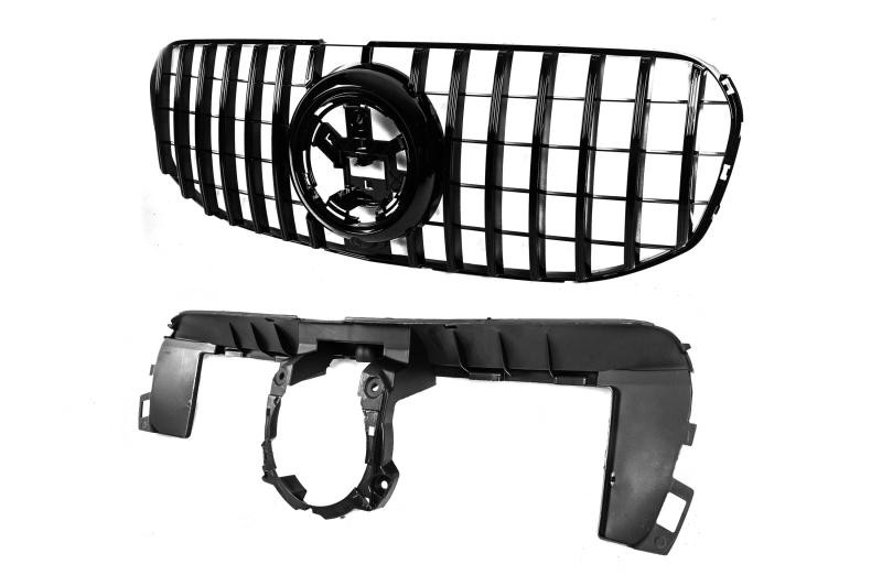 Купити Передня решітка 2019-2023 (GT Panamericana Black) для Mercedes GLS X167