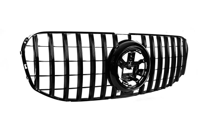 Купити Передня решітка 2019-2023 (GT Panamericana Black) для Mercedes GLS X167