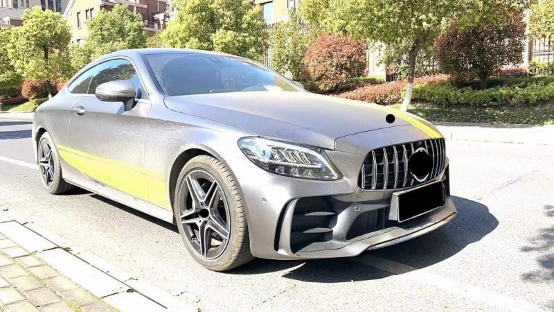 Купити Комплект обвісів з дифузором для Coupe (дизайн Black Mamba C63GT) для Mercedes C-сlass W205 2014-2021рр