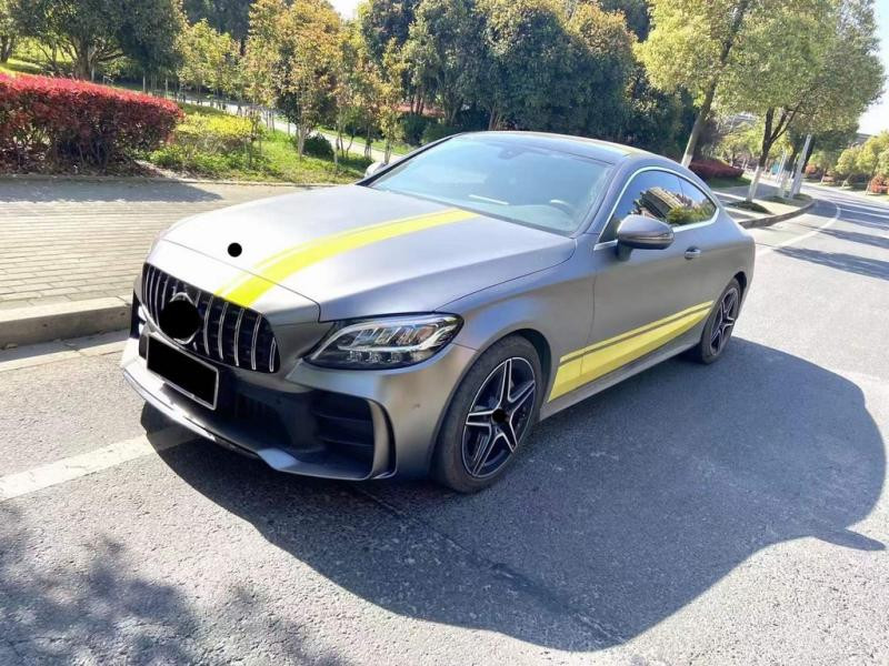 Купити Комплект обвісів з дифузором для Coupe (дизайн Black Mamba C63GT) для Mercedes C-сlass W205 2014-2021рр