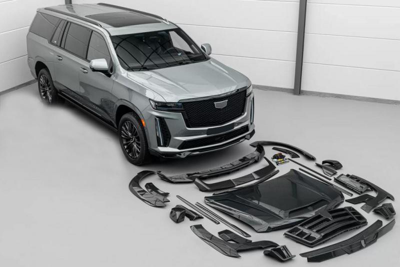 Купить Комплект обвесов LRT Carbon для Cadillac Escalade 2020- гг