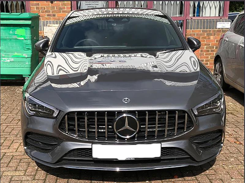 Купить Передняя решетка GT Panamericana (2023-2025) для Mercedes CLA C118 2019- рр