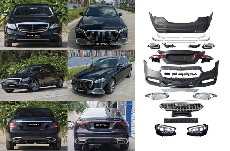 Купить Комплект рестайлинга в Maybach 2024 года для Mercedes E-сlass W213 2016-2023 гг