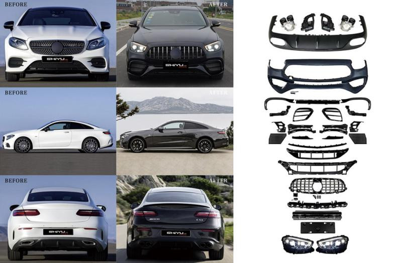 Купить Комплект рестайлинга в AMG E63 2024 года для Mercedes E-class coupe C238