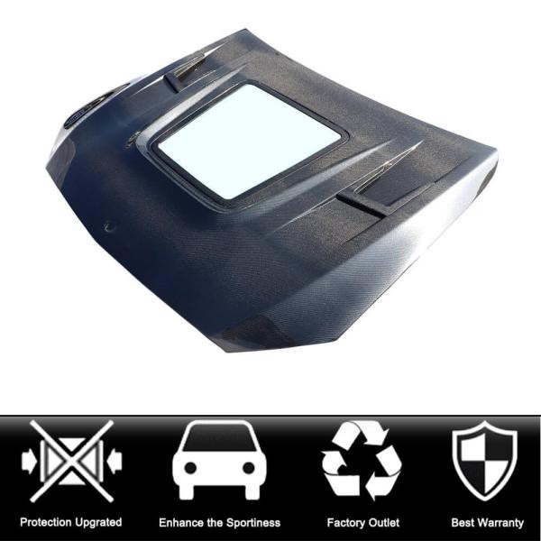 Купити Капот V1 (Карбон) для Mercedes C-сlass W205 2014-2021рр