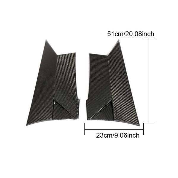 Купить Накладки на задние крылья (для купе/кабриолет C63 AMG 2015-2019, Карбон) для Mercedes C-сlass W205