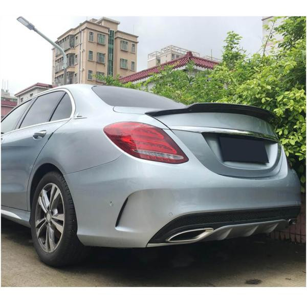 Купить Спойлер V8 (для SD 2015-2021, Карбон) для Mercedes C-сlass W205