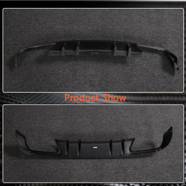 Купити Дифузор заднього бампера (для SD Base 2015-2019, Карбон) для Mercedes C-сlass W205 рр