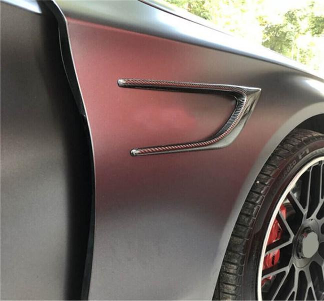 Купити Накладки на передні крила (для купе/кабріолет C63 AMG 2015-2019, Карбон) для Mercedes C-сlass W205 рр