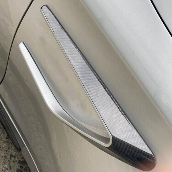 Купити Накладки на передні крила (для купе/кабріолет C63 AMG 2015-2019, Карбон) для Mercedes C-сlass W205 рр