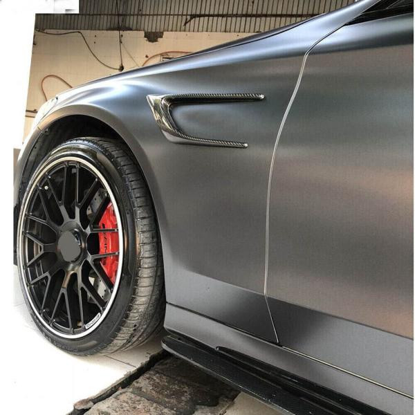 Купити Накладки на передні крила (для купе/кабріолет C63 AMG 2015-2019, Карбон) для Mercedes C-сlass W205 рр