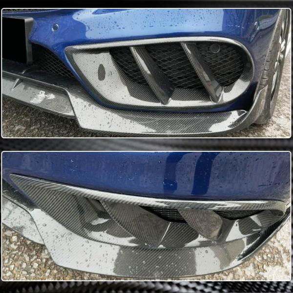Купити Накладки на протитуманки (для C43 AMG 2015-2019, Карбон) для Mercedes C-сlass W205 рр