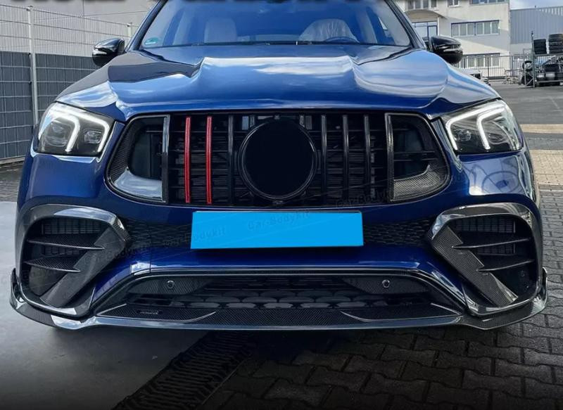 Купить Передняя решетка GT Panamericana GT-R (для AMG Line, 2019-2023) для Mercedes GLE W167
