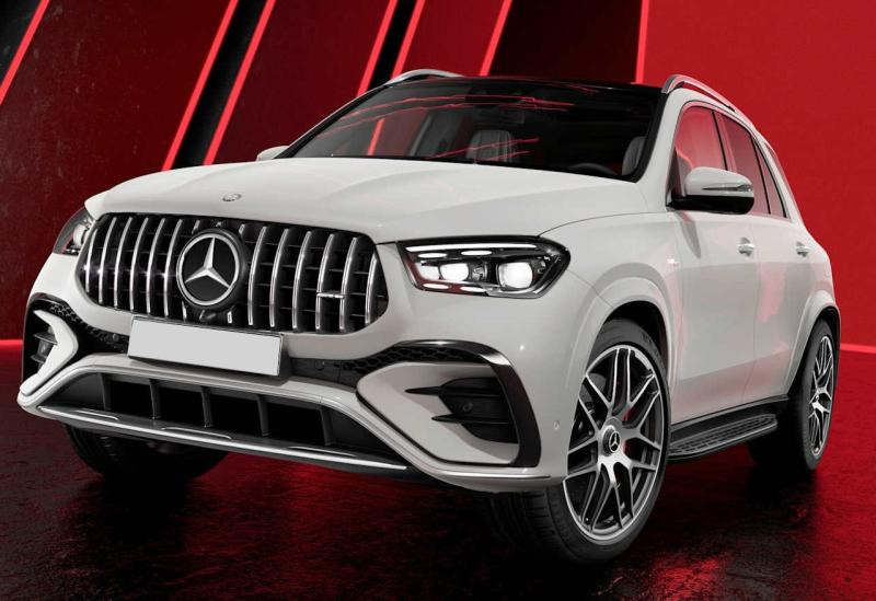 Купити Передня решітка GT Panamericana (2024-2025) для Mercedes GLE W167