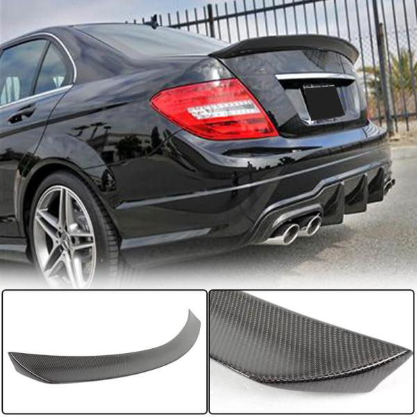Купити Спойлер SD V2 (Карбон) для Mercedes C-class W204 2007-2015рр