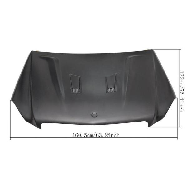 Купити Капот 2012-2014 (для C63 Sedan, Пластик) для Mercedes C-class W204 рр