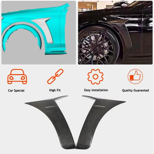 Купити Накладки на передні крила (для 2014-2017, Карбон) для Mercedes S-сlass W222