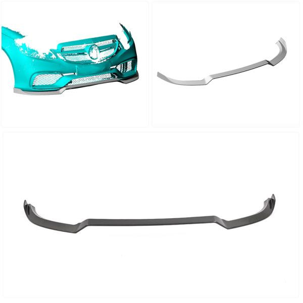 Купити Накладка на передній бампер Lip (для E63 AMG 2013-2016, Карбон) для Mercedes E-сlass W212 рр